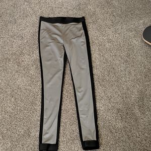 No Ka'Oi Silver and Black Leggings 01